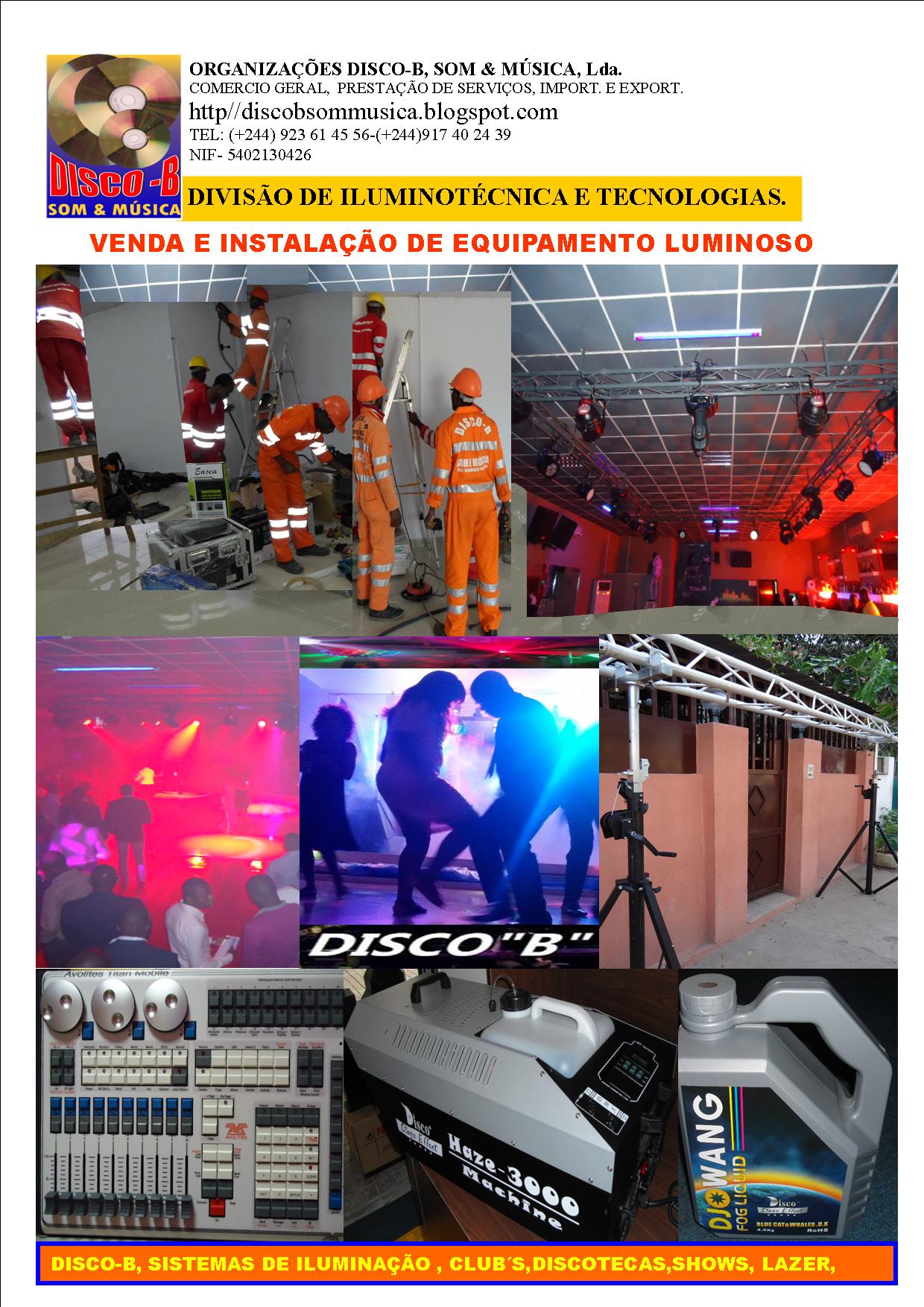 DiscoB instalacao de equipamento